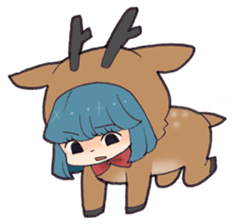 sikako-chan in Japan Nara-ken vol.3 sticker #10257072