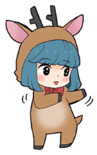 sikako-chan in Japan Nara-ken vol.3 sticker #10257074