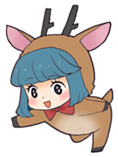 sikako-chan in Japan Nara-ken vol.3 sticker #10257075