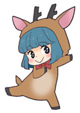 sikako-chan in Japan Nara-ken vol.3 sticker #10257076