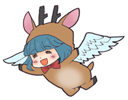 sikako-chan in Japan Nara-ken vol.3 sticker #10257077