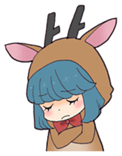 sikako-chan in Japan Nara-ken vol.3 sticker #10257080