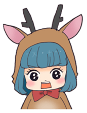 sikako-chan in Japan Nara-ken vol.3 sticker #10257084