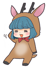 sikako-chan in Japan Nara-ken vol.3 sticker #10257086