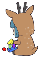 sikako-chan in Japan Nara-ken vol.3 sticker #10257092