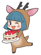 sikako-chan in Japan Nara-ken vol.3 sticker #10257095