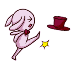 rabbitMagician sticker #10257261