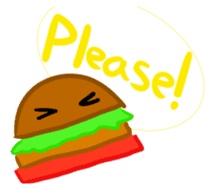 Englishhamburger sticker #10257500