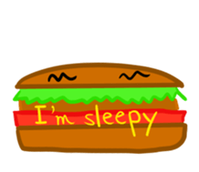 Englishhamburger sticker #10257507