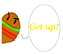 Englishhamburger sticker #10257508