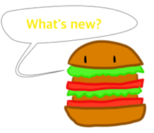 Englishhamburger sticker #10257512