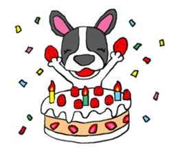 Cool French Bulldog sticker #10258199