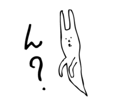 good luck blue rabbit 7 sticker #10258451