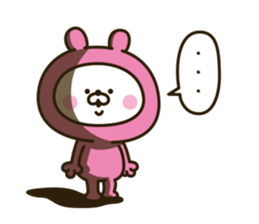 Lovely pink rabbit [loose] sticker #10258559