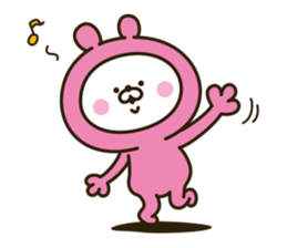 Lovely pink rabbit [loose] sticker #10258571