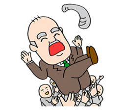 Pleasant geezer Sticker sticker #10258736