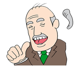 Pleasant geezer Sticker sticker #10258743