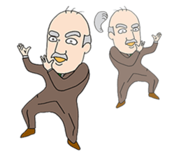 Pleasant geezer Sticker sticker #10258749