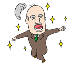 Pleasant geezer Sticker sticker #10258756