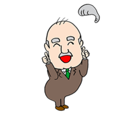 Pleasant geezer Sticker sticker #10258770