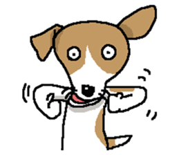 Jack dog 2 sticker #10258817