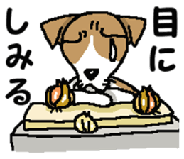 Jack dog 2 sticker #10258835