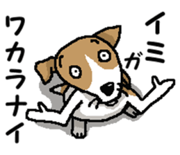 Jack dog 2 sticker #10258838