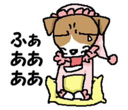 Jack dog 2 sticker #10258853