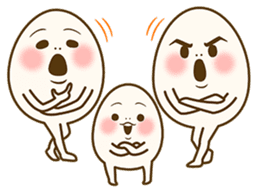 THREE EGGS  -WORLD WIDE- sticker #10259830