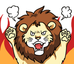 Cute animals of the Oji Zoo in Kobe city sticker #10260539