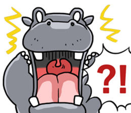 Cute animals of the Oji Zoo in Kobe city sticker #10260543