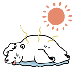 Cute animals of the Oji Zoo in Kobe city sticker #10260544