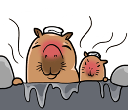 Cute animals of the Oji Zoo in Kobe city sticker #10260553