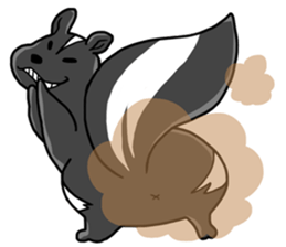 Cute animals of the Oji Zoo in Kobe city sticker #10260556