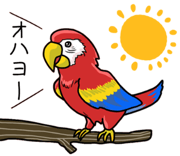 Cute animals of the Oji Zoo in Kobe city sticker #10260562