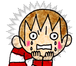 Matsuoka and funny creatures sticker #10260737