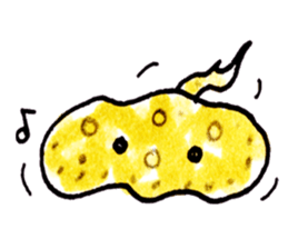 Matsuoka and funny creatures sticker #10260740