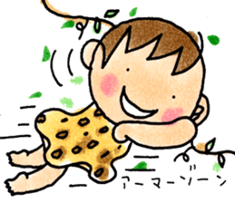 Matsuoka and funny creatures sticker #10260741