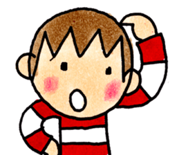 Matsuoka and funny creatures sticker #10260742