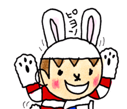 Matsuoka and funny creatures sticker #10260746