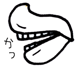 Matsuoka and funny creatures sticker #10260747