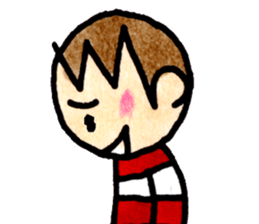 Matsuoka and funny creatures sticker #10260750