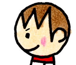 Matsuoka and funny creatures sticker #10260752