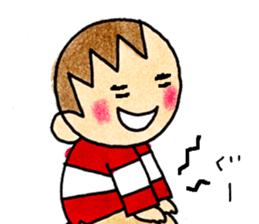 Matsuoka and funny creatures sticker #10260769