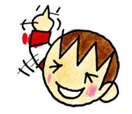 Matsuoka and funny creatures sticker #10260771