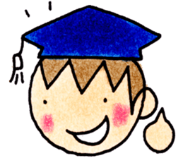 Matsuoka and funny creatures sticker #10260772