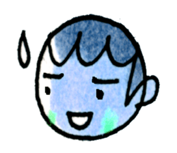 Matsuoka and funny creatures sticker #10260774