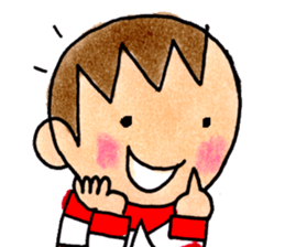 Matsuoka and funny creatures sticker #10260775