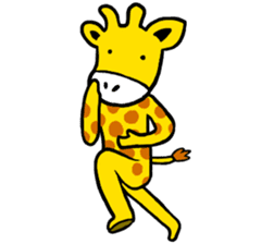 I am Giraffe sticker #10260870