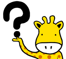 I am Giraffe sticker #10260874